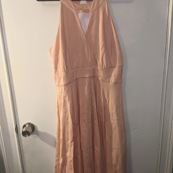 torrid Dresses & Skirts - Bubblegum Pink Halter Neck Skater Dress